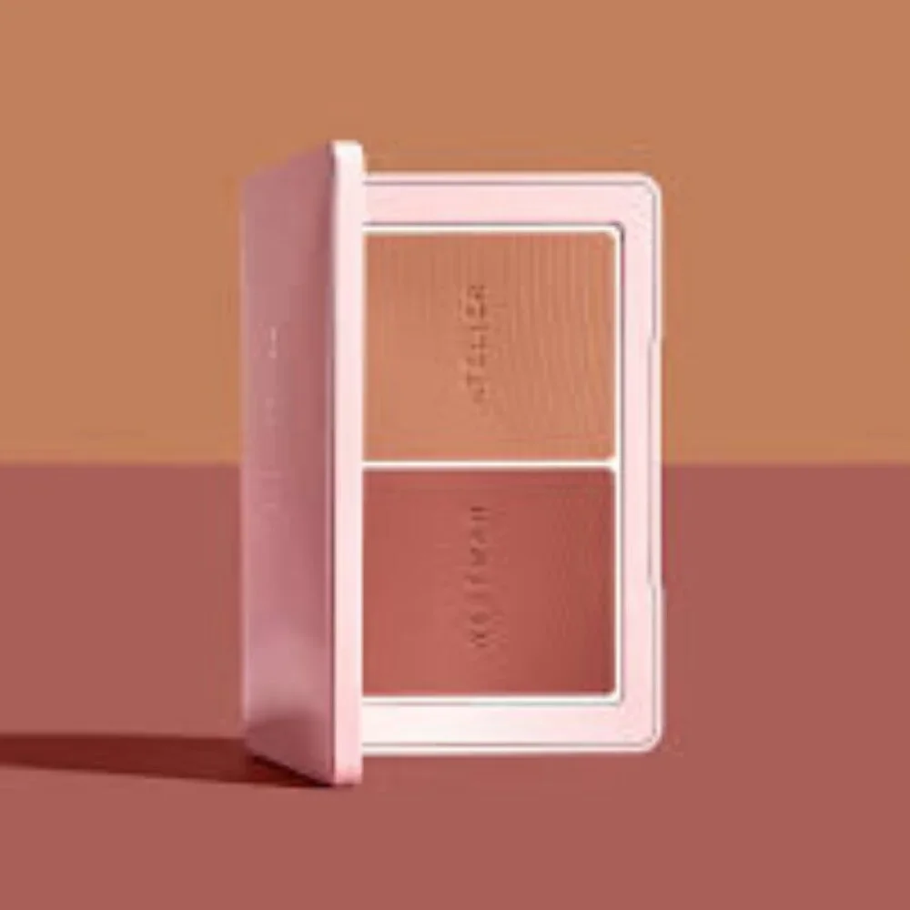 NIB ✅Westman Atelier #SABLE & SUEDE Baby Cheeks Powder Blush Duo